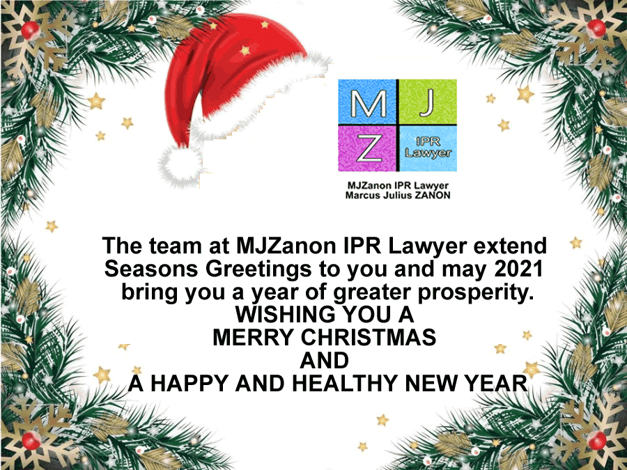 Season’s Greetings and best wishes for a safe and healthy New Year