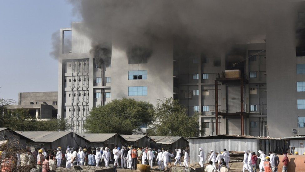 “Serum Institute: Fire at world’s largest vaccine producer kills five” by BBC